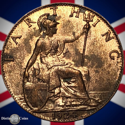 Great Britain 1924 Farthing 1/4d GB4798