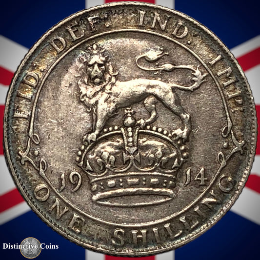 Great Britain 1914 One Shilling GB0933