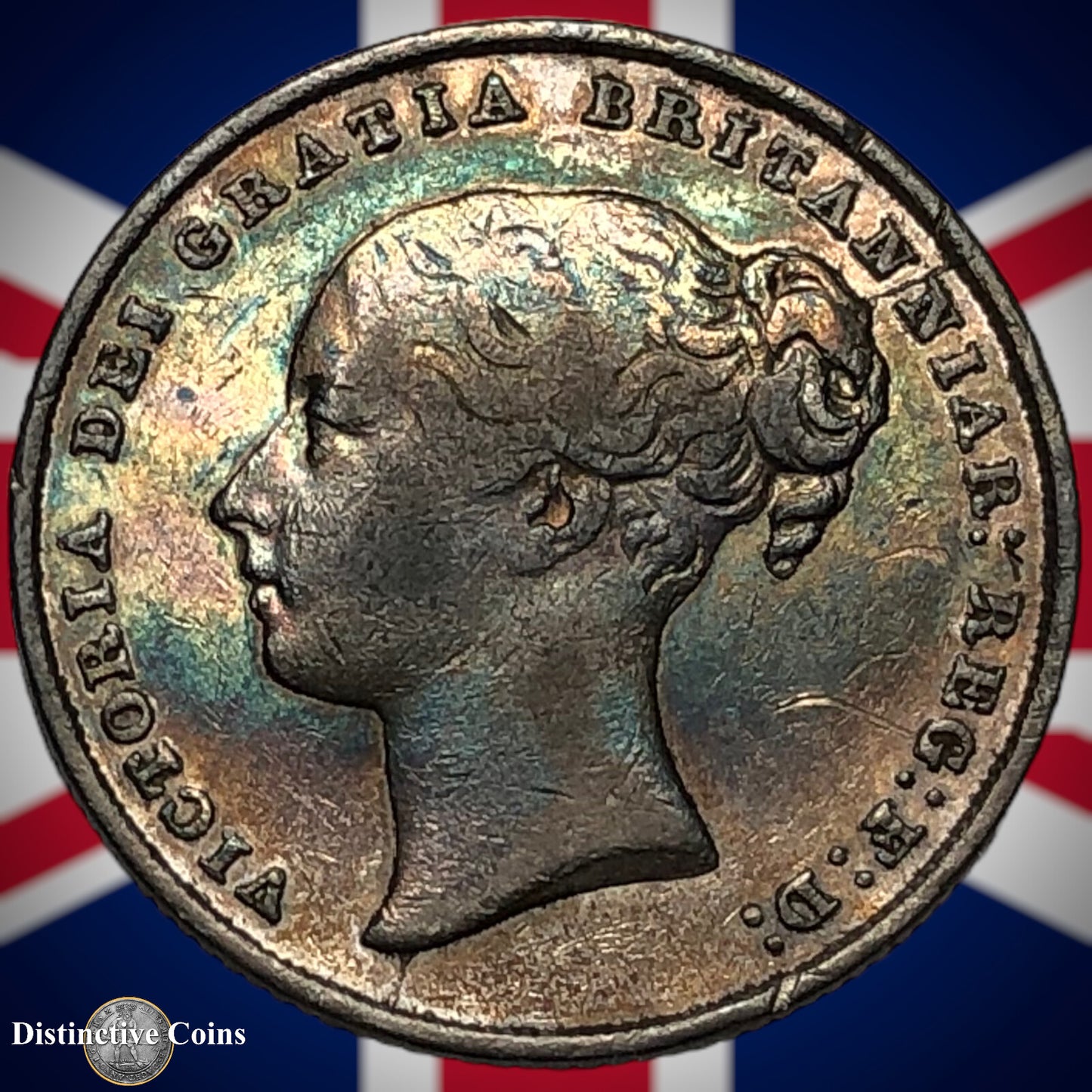 Great Britain 1844 British One Shilling GB0193