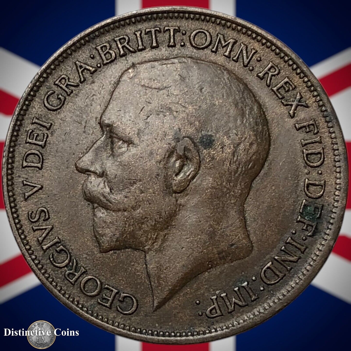 Great Britain 1915 Penny 1d GB6822