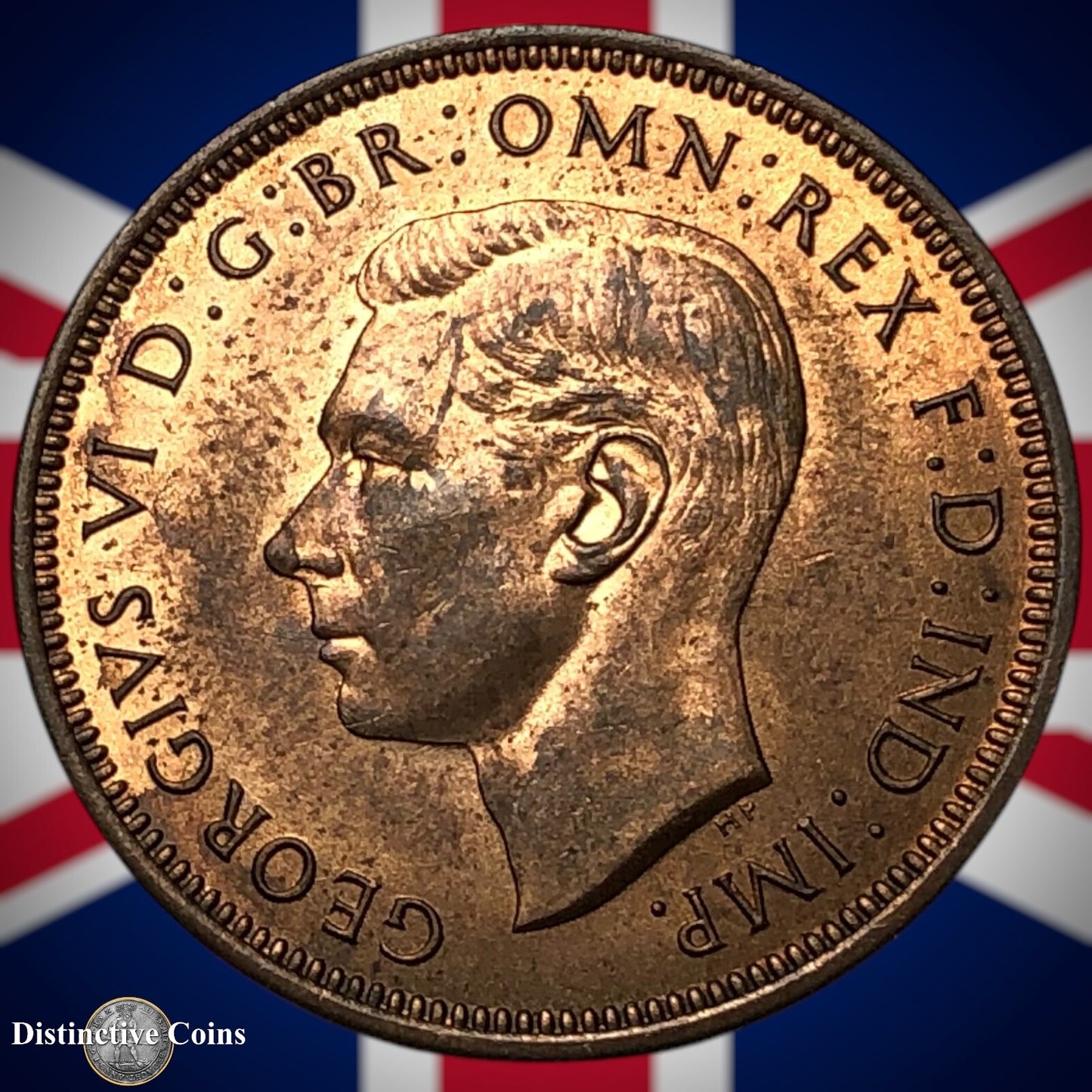 Great Britain 1939 Half Penny 1/2d GB6020