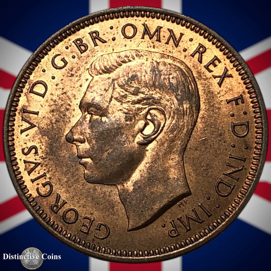 Great Britain 1939 Half Penny 1/2d GB6020