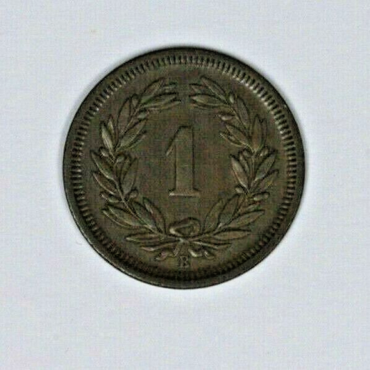 Switzerland 1872 Rappen K-3.1 XF AU   A2517
