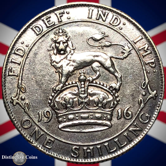 Great Britain 1916 One Shilling GB0969