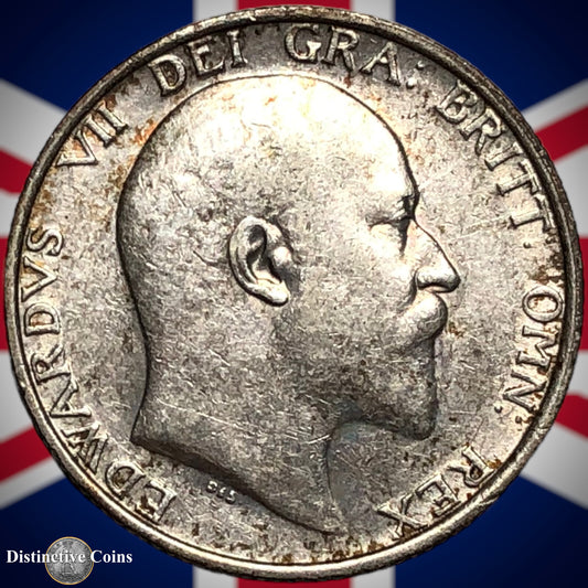Great Britain 1907 British One Shilling GB0844