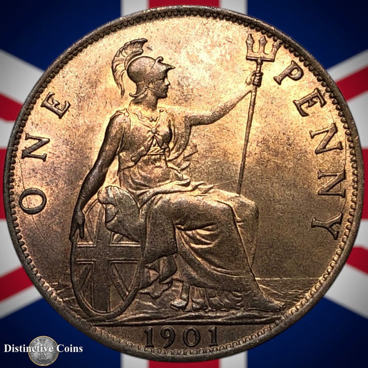 Great Britain 1901 Penny 1d GB6666