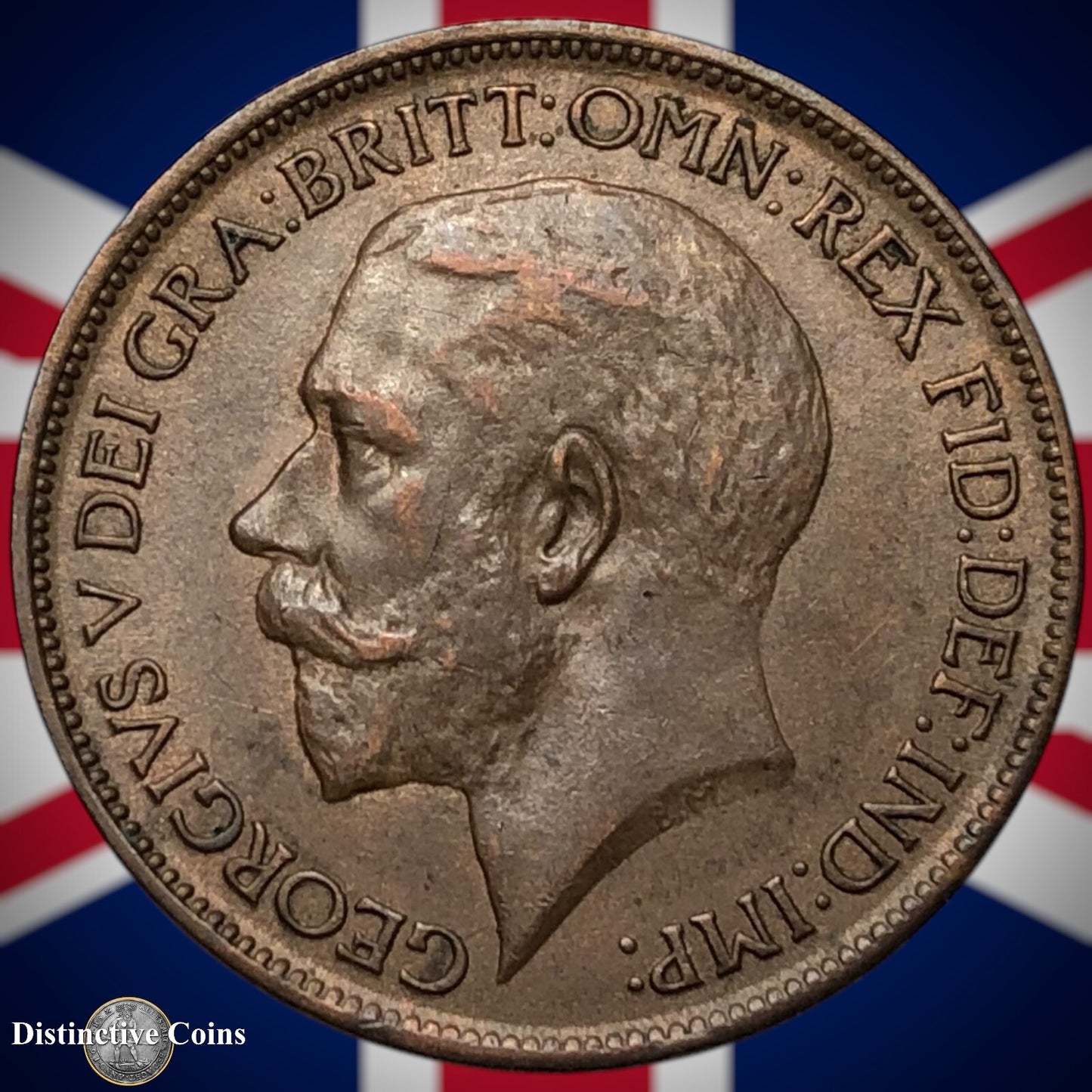 Great Britain 1921 Half Penny 1/2d GB5880