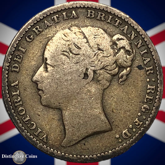 Great Britain 1881 British One Shilling GB0402