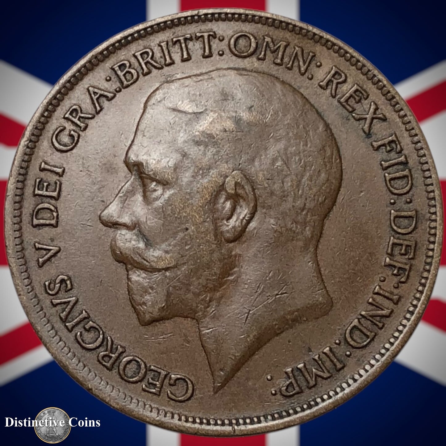 Great Britain 1919 Penny 1d GB6902