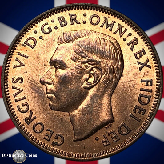 Great Britain 1951 Half Penny 1/2d GB6082