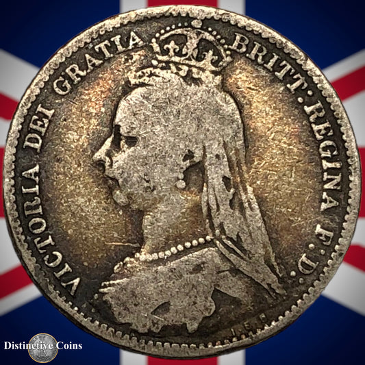 Great Britain 1891 Six Pence GB2749