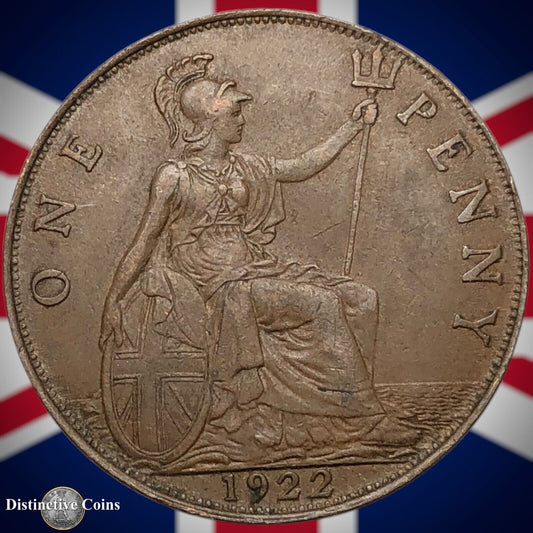 Great Britain 1922 Penny 1d GB7005