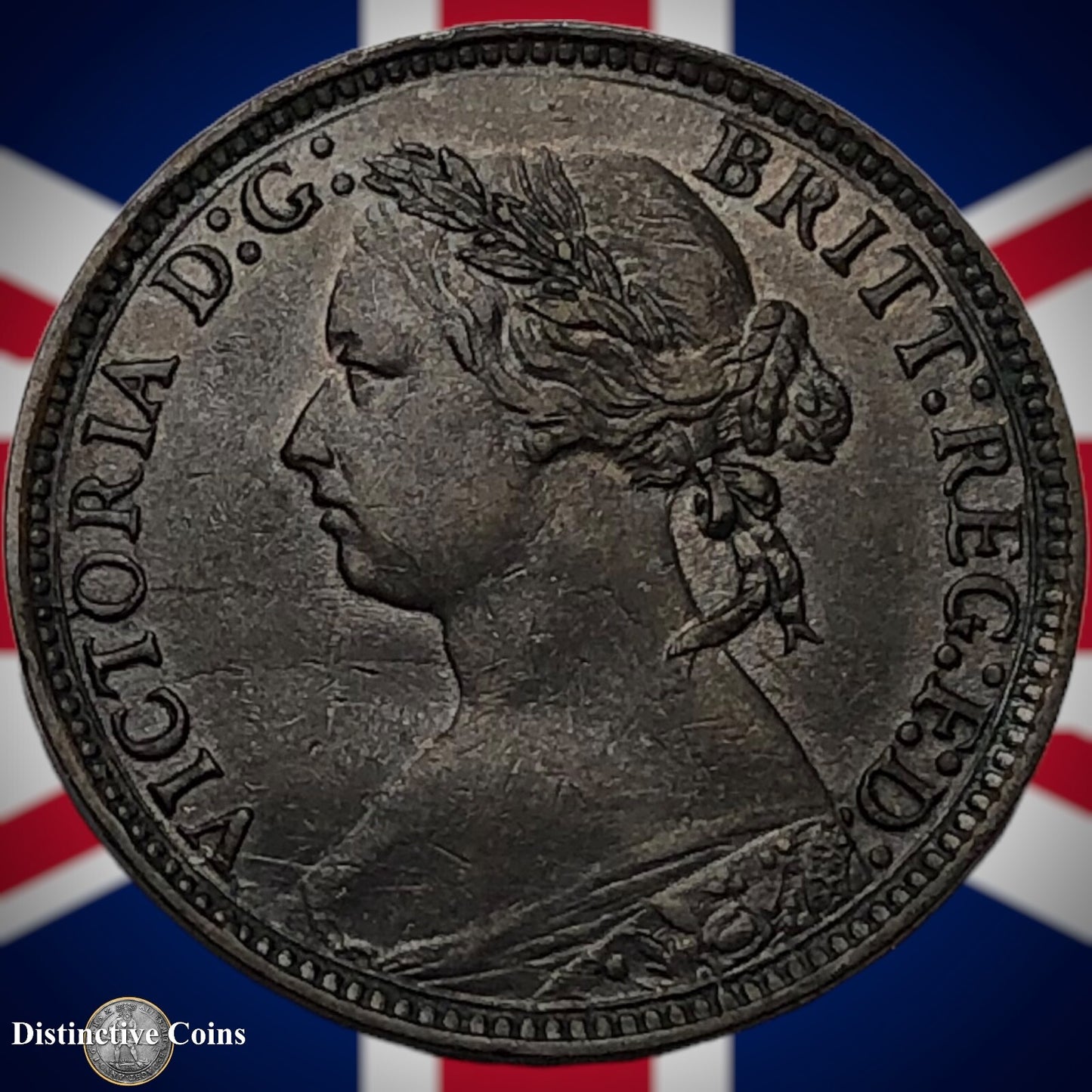 Great Britain 1875 H Farthing 1/4d GB3767