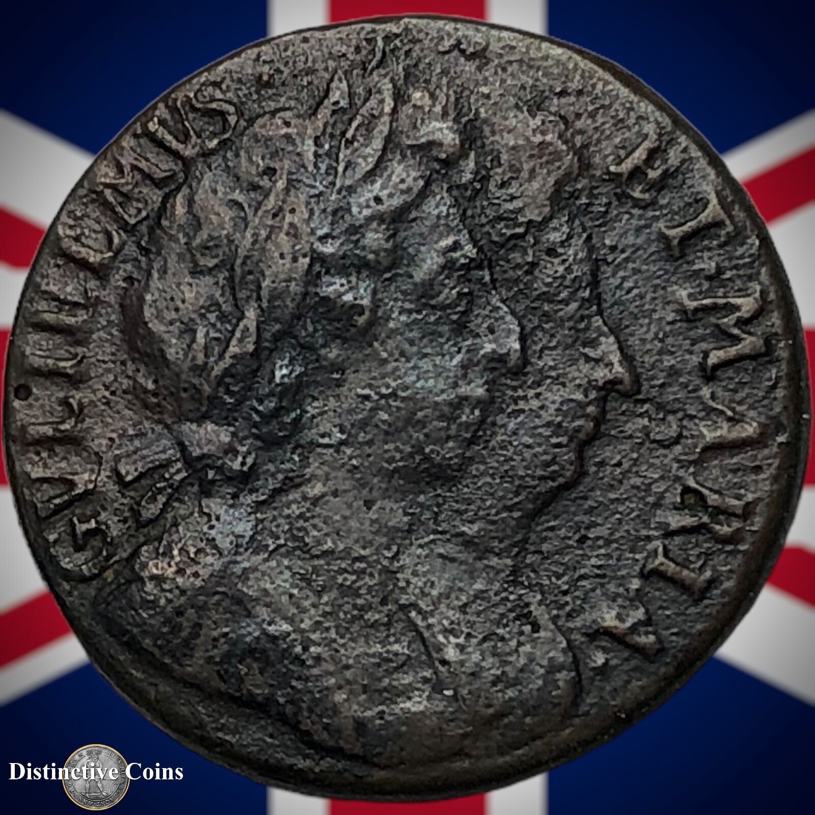 Great Britain 1694 Farthing 1/4d GB3155