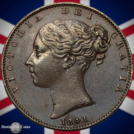 Great Britain 1841 Farthing 1/4d GB3406