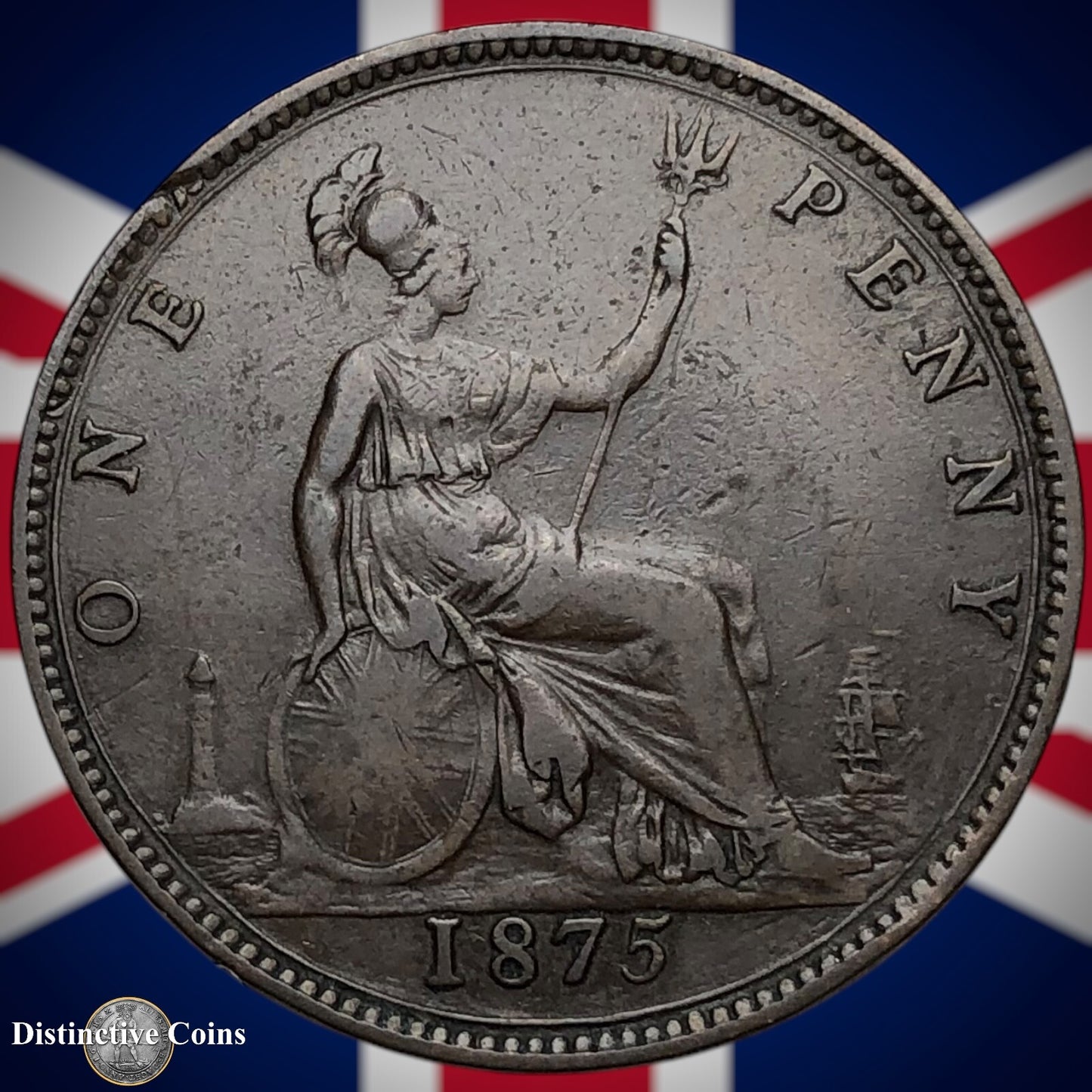 Great Britain 1875 Penny 1d GB6366