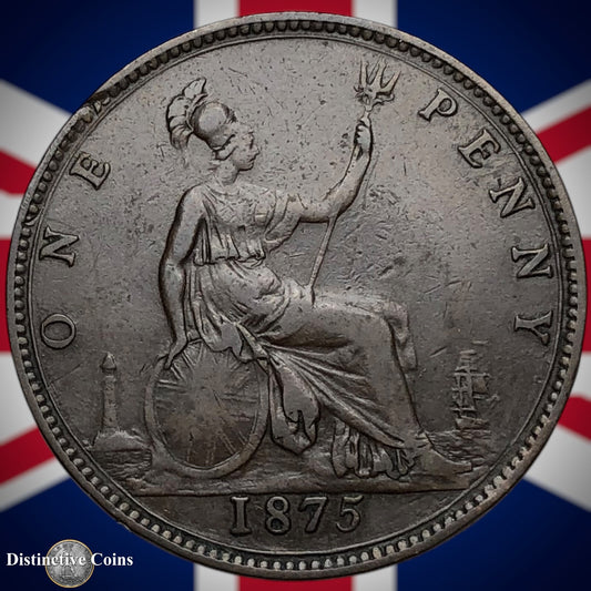Great Britain 1875 Penny 1d GB6366