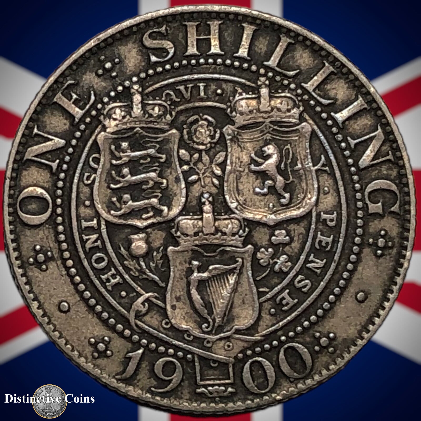 Great Britain 1900 British One Shilling GB0722