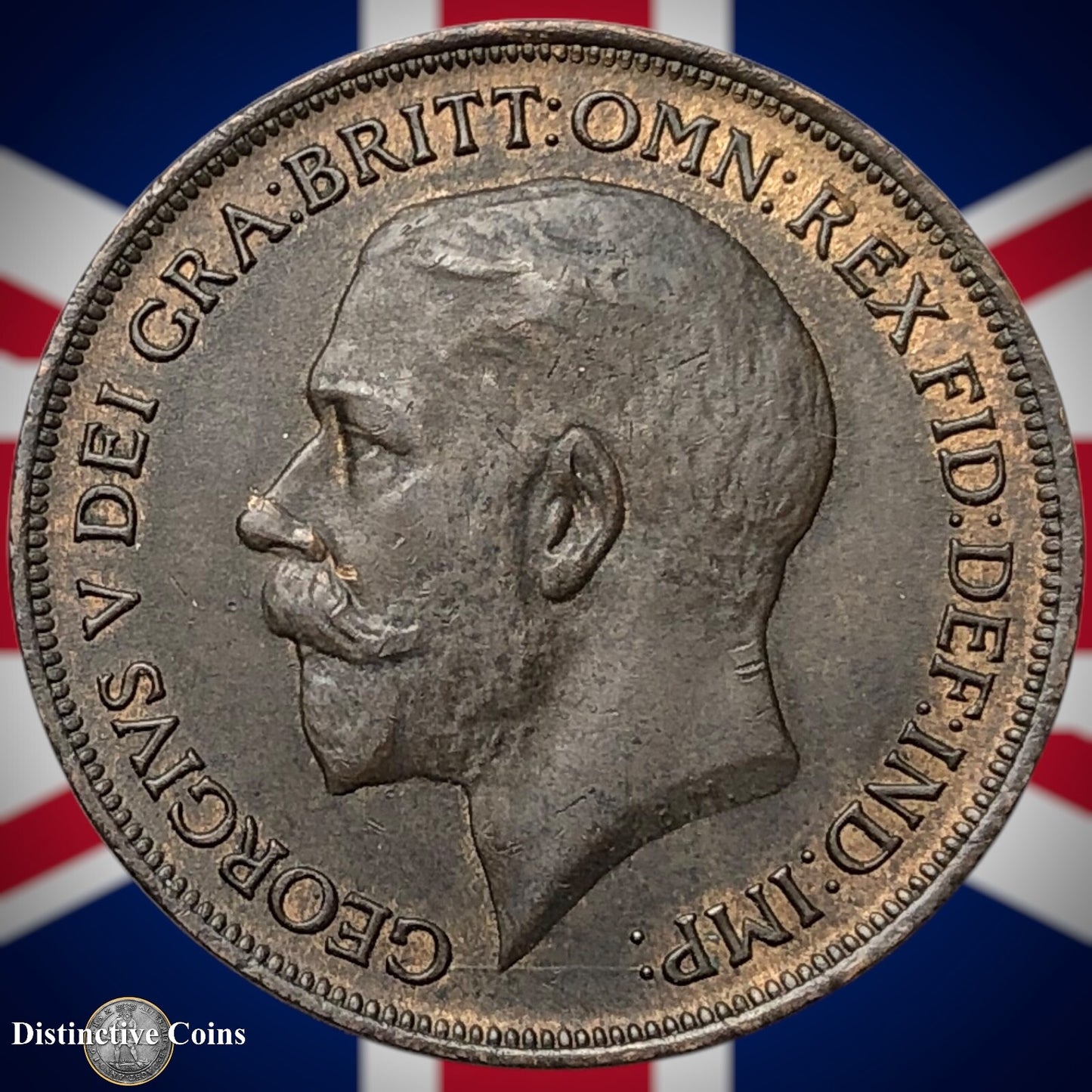 Great Britain 1919 Penny 1d GB6919