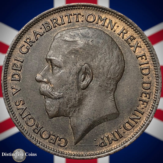 Great Britain 1919 Penny 1d GB6919