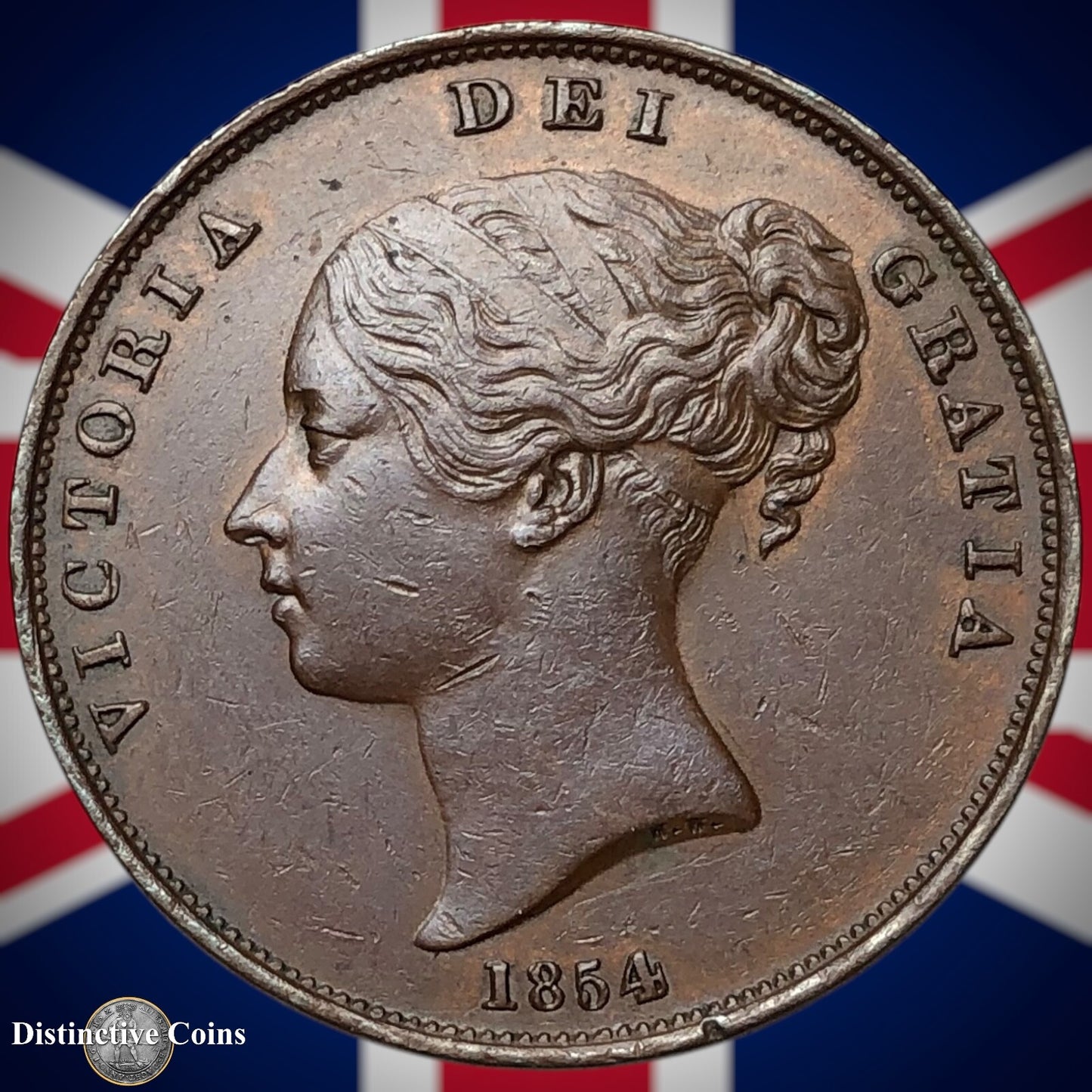 Great Britain 1854 Penny 1d GB6143