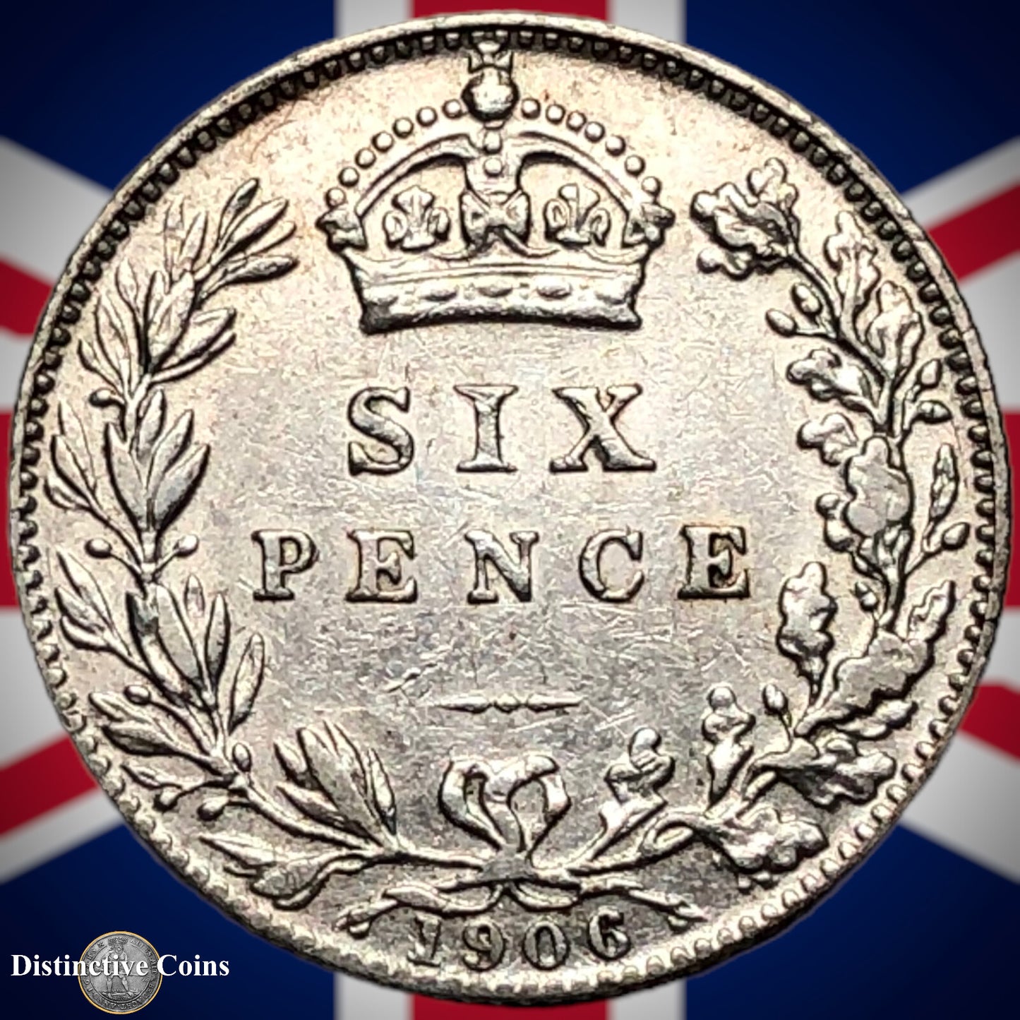 Great Britain 1906 Six Pence GB1533