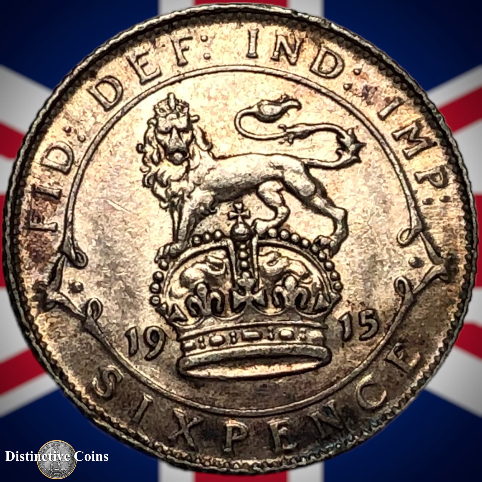 Great Britain 1915 Six Pence GB1591