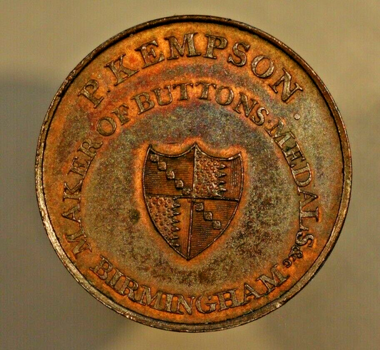 Great Britain Warwickshire Birmingham D&H-181 Hospital Token  A064