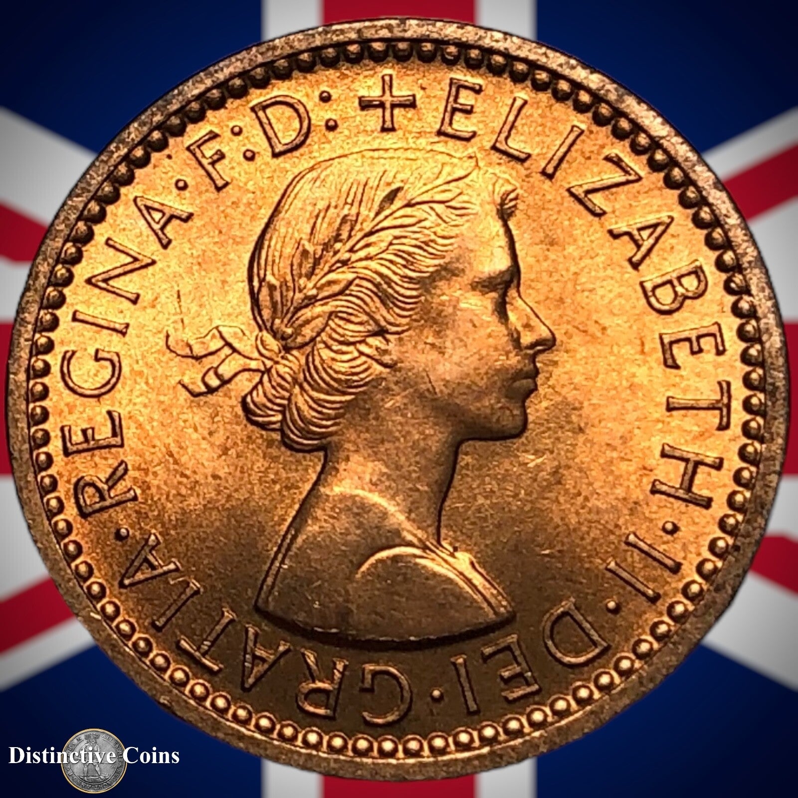 Great Britain 1956 Farthing 1/4d GB5010