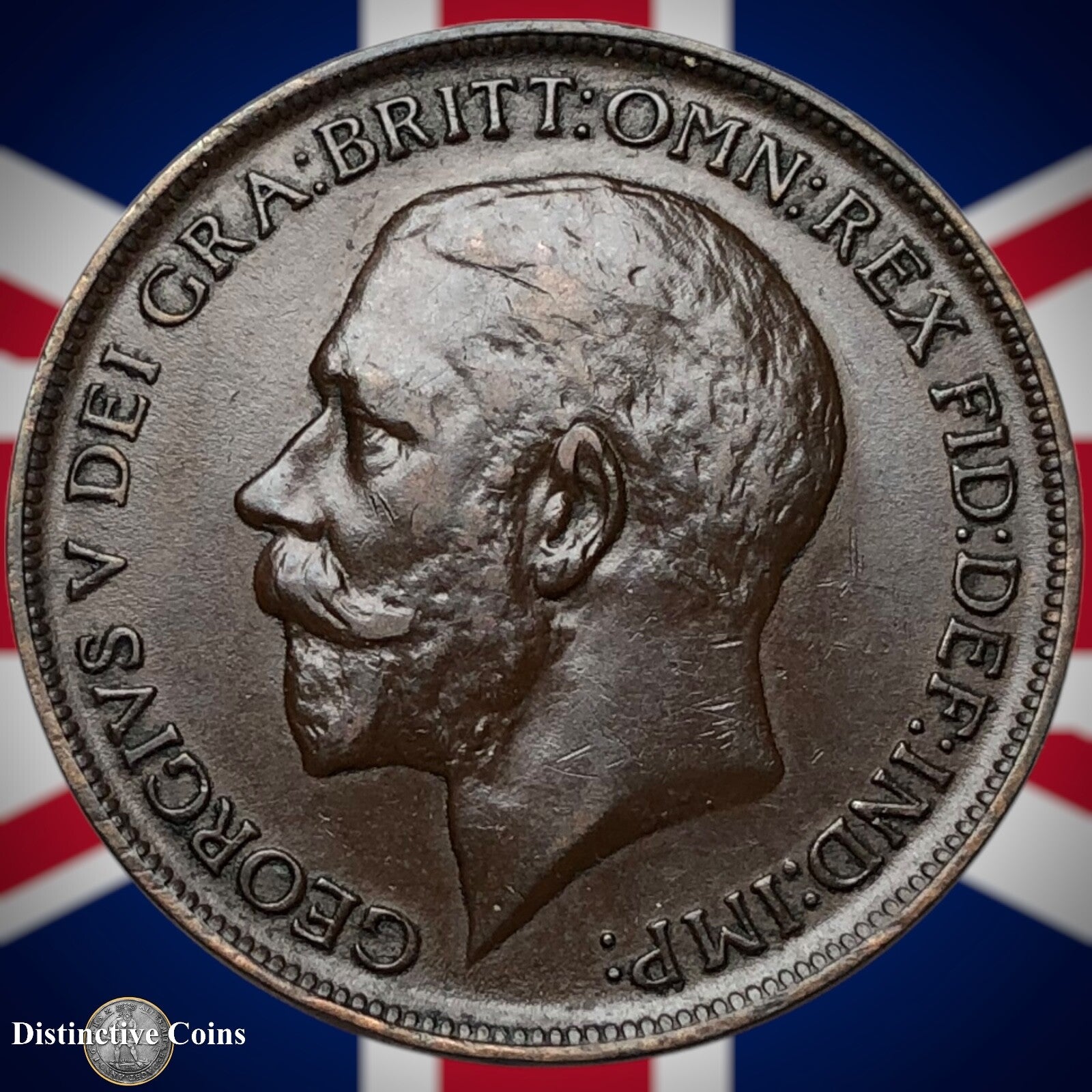 Great Britain 1912 Penny 1d GB6766