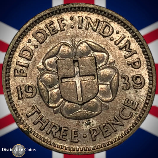 Great Britain 1939 Three Pence GB2306