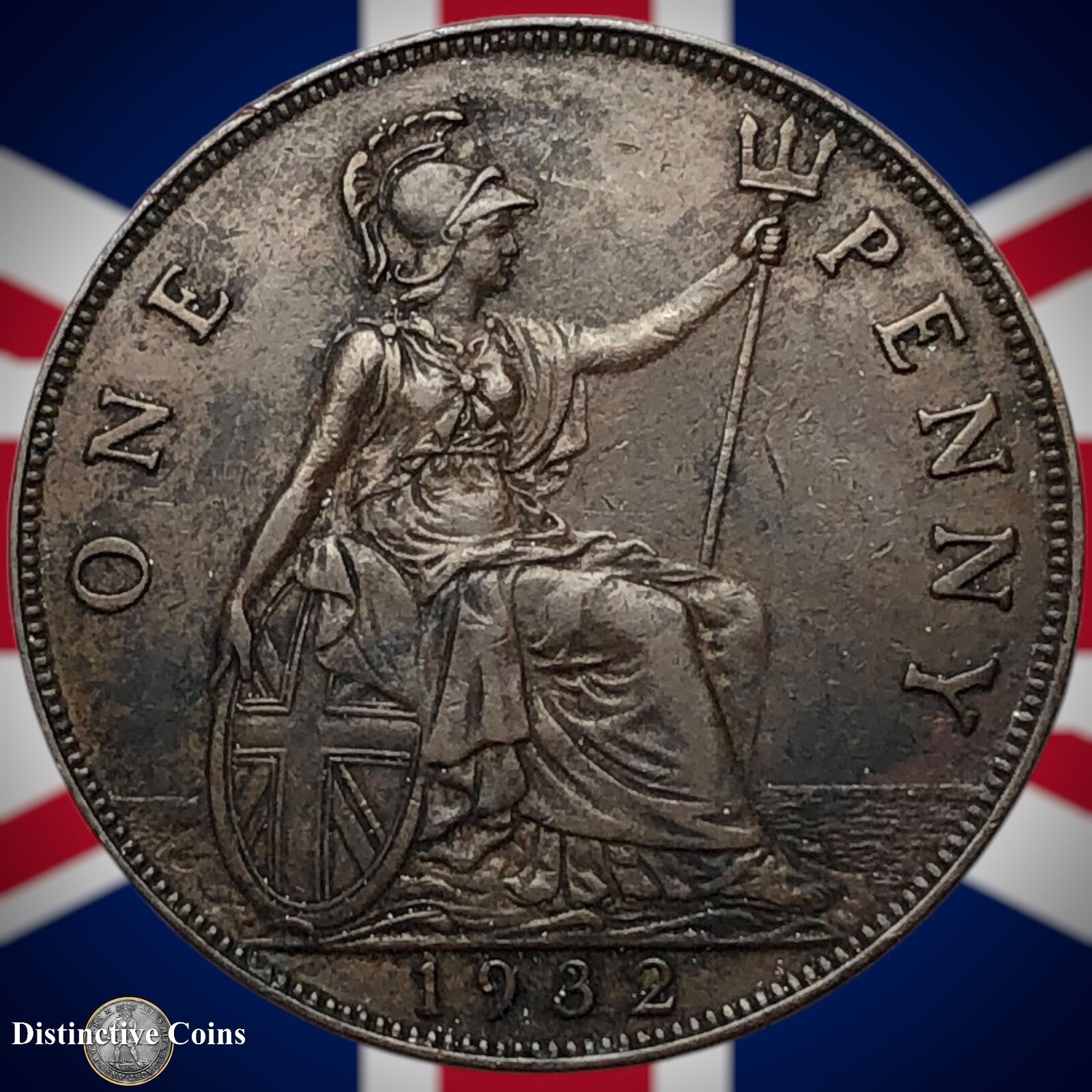 Great Britain 1932 Penny 1d GB7140
