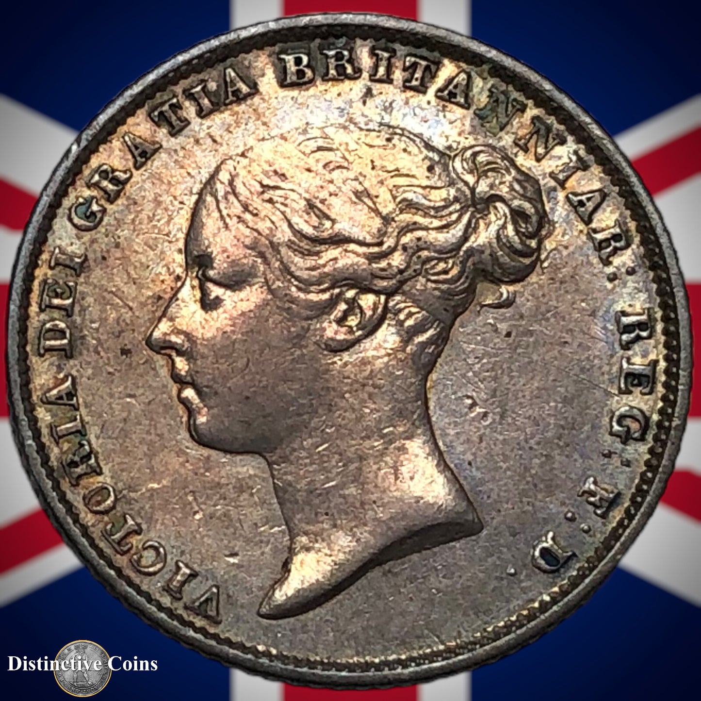 Great Britain 1851 Six Pence GB2596