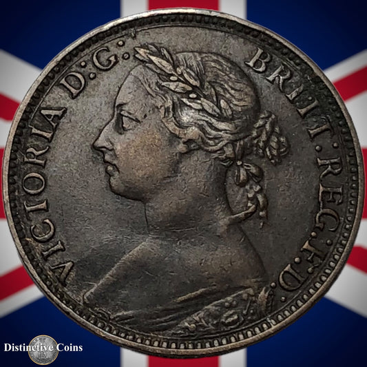 Great Britain 1893 Farthing 1/4d GB4346