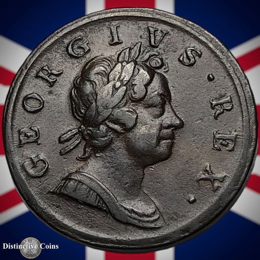 Great Britain 1718 Half Penny 1/2d GB5023