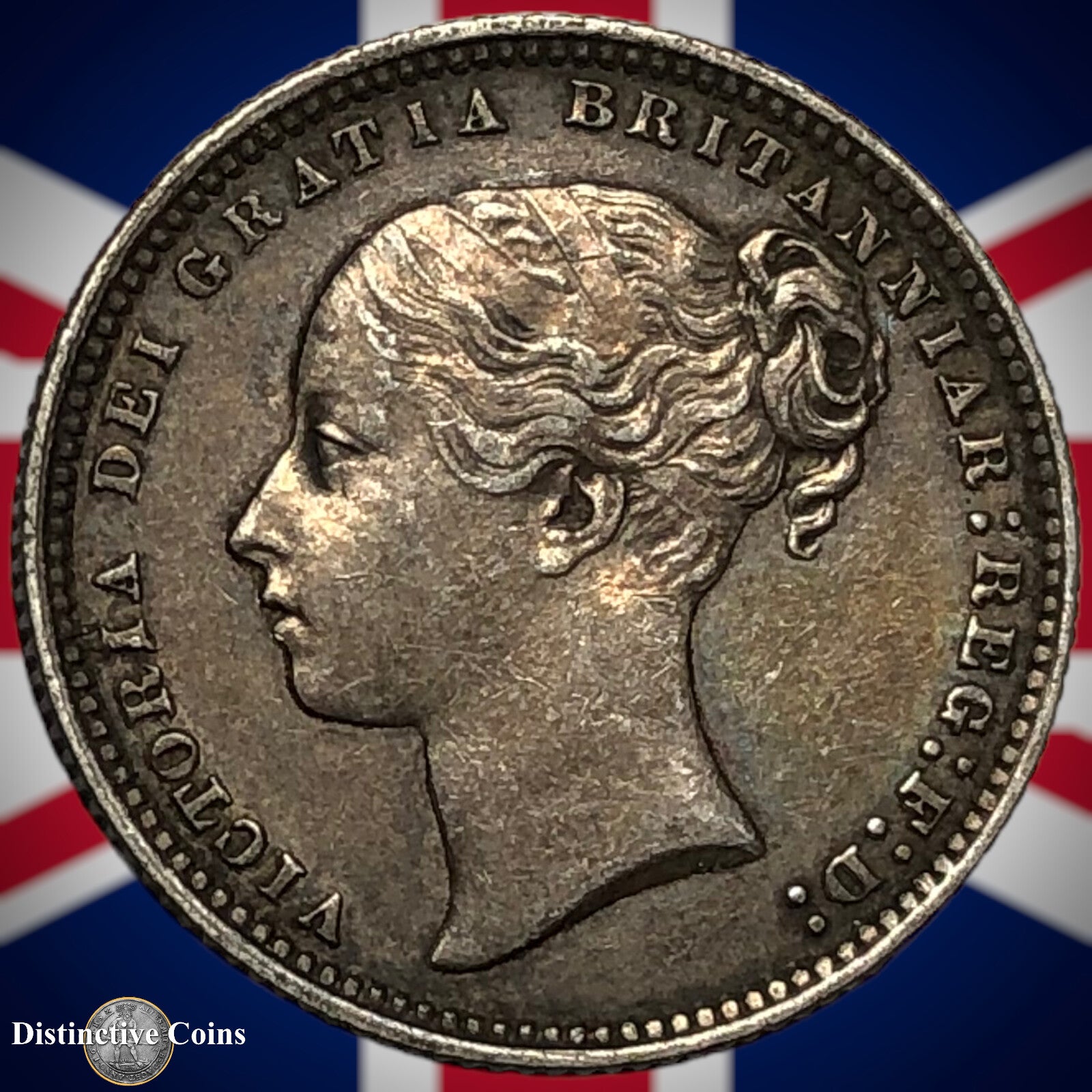 Great Britain 1871 British One Shilling GB0317