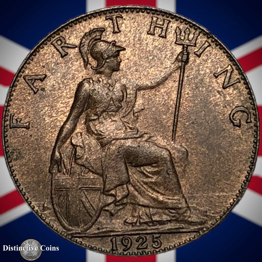Great Britain 1925 Farthing 1/4d GB4824