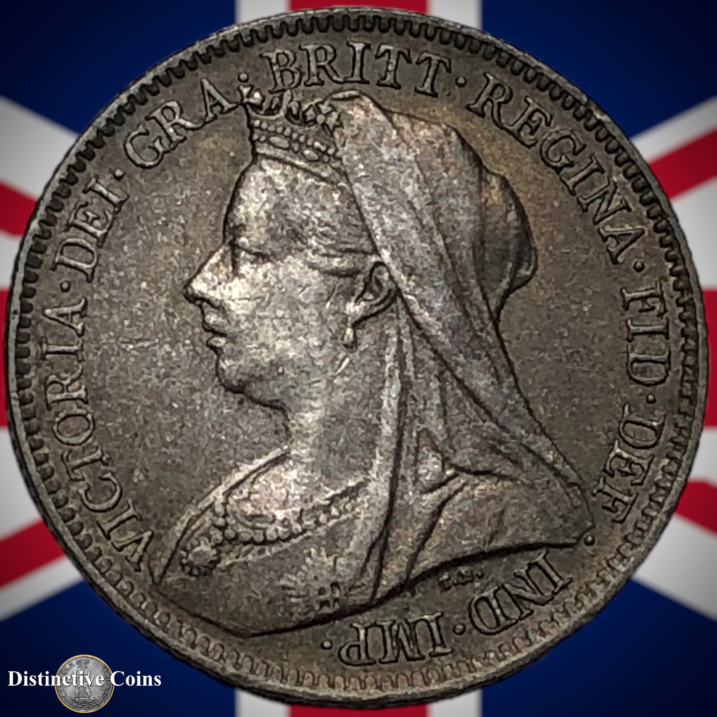 Great Britain 1900 Six Pence GB1480