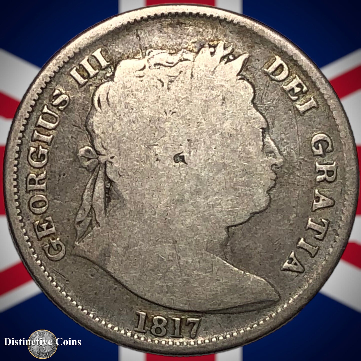 Great Britain 1817 Half Crown GB1154