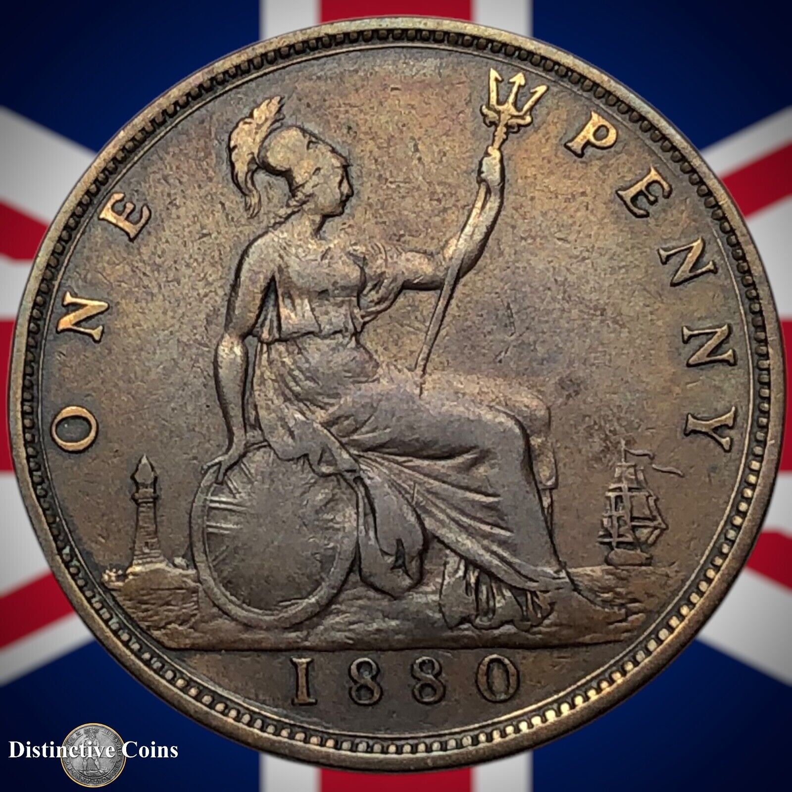 Great Britain 1880 Penny 1d GB6416
