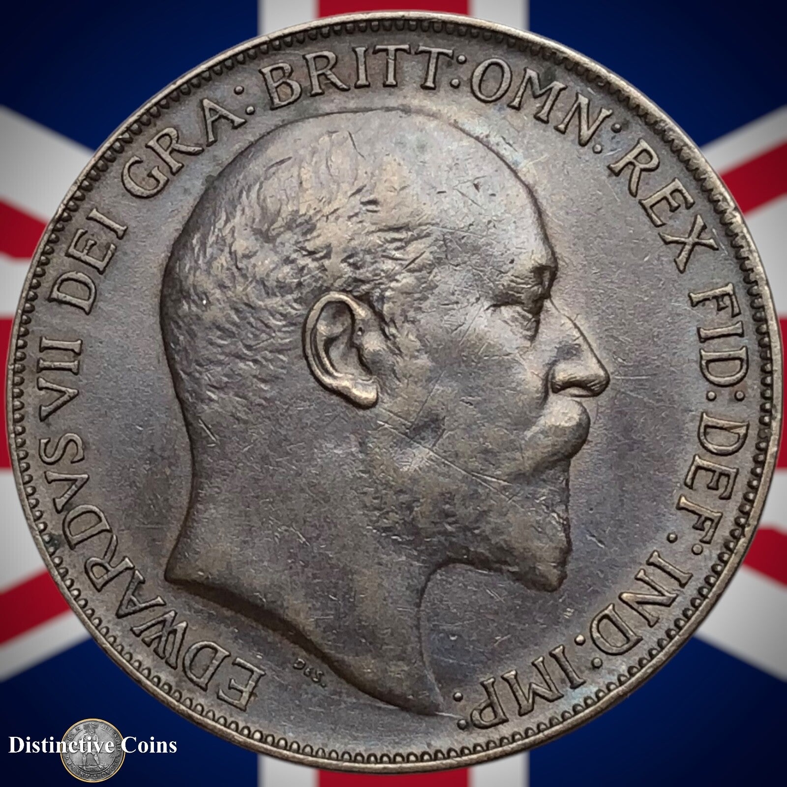 Great Britain 1908 Penny 1d GB6706