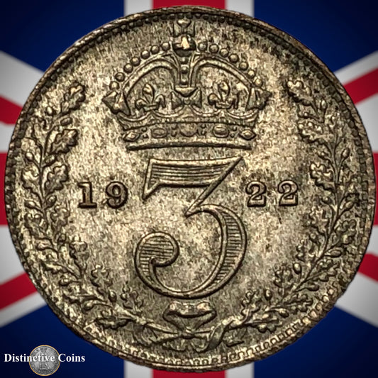Great Britain 1922 Three Pence GB2204