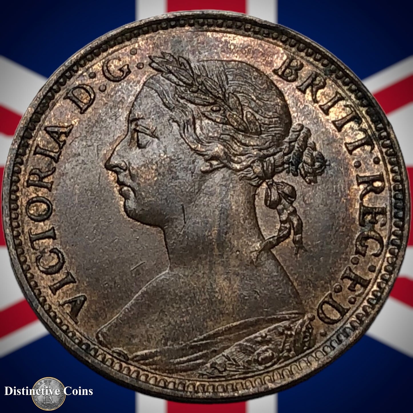 Great Britain 1894 Farthing 1/4d GB4387