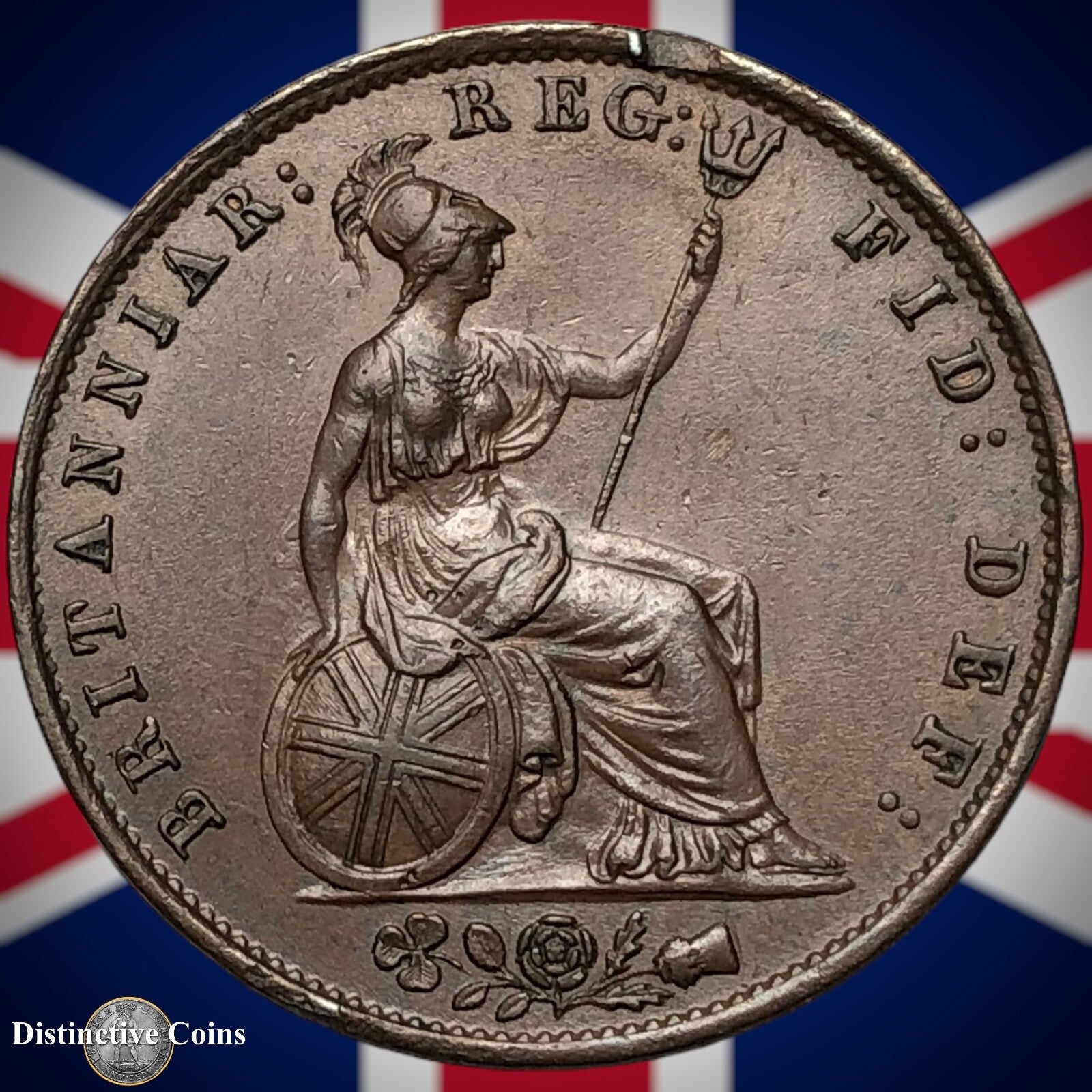 Great Britain 1855 Half Penny 1/2d GB5319