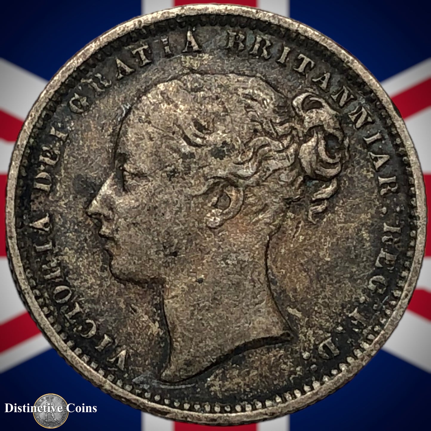 Great Britain 1872 British One Shilling GB0327
