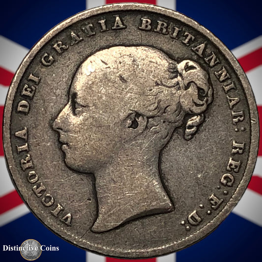 Great Britain 1845 British One Shilling GB0199