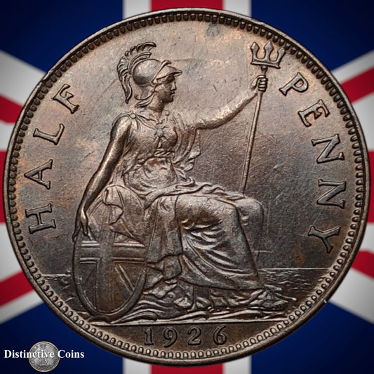 Great Britain 1926 Half Penny 1/2d GB5923