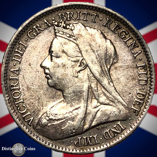 Great Britain 1899 Six Pence GB2809