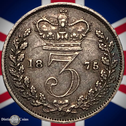 Great Britain 1875 Three Pence GB1871