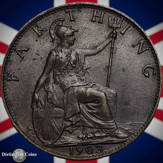 Great Britain 1903 Farthing 1/4d GB4532